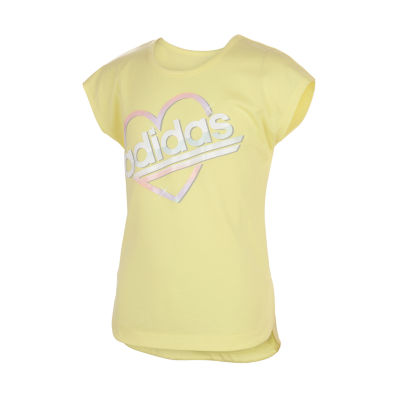 light yellow adidas shirt