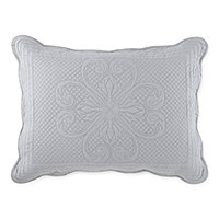 Jcp Home Expressions Stacey Quilted Standard Pillow Sham 20”x26” Multi 
