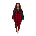 North Pole Trading Co. Very Merry Unisex Adult Coat Front Pajama Top