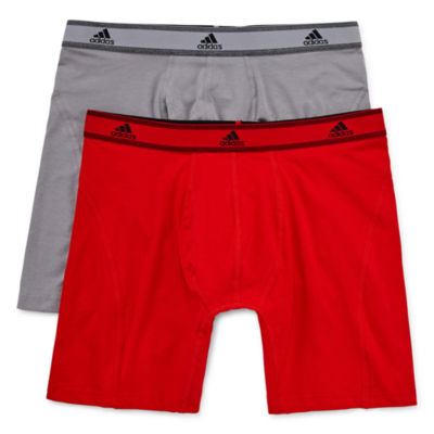 adidas men's relaxed performance climalite boxer brief underwear