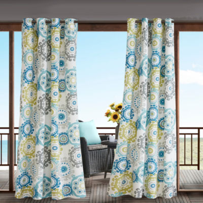Madison Park Carmel Grommet Top Outdoor Curtain Jcpenney Color