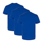 Smiths Workwear Mens 3 Pack V Neck Short Sleeve T-Shirt