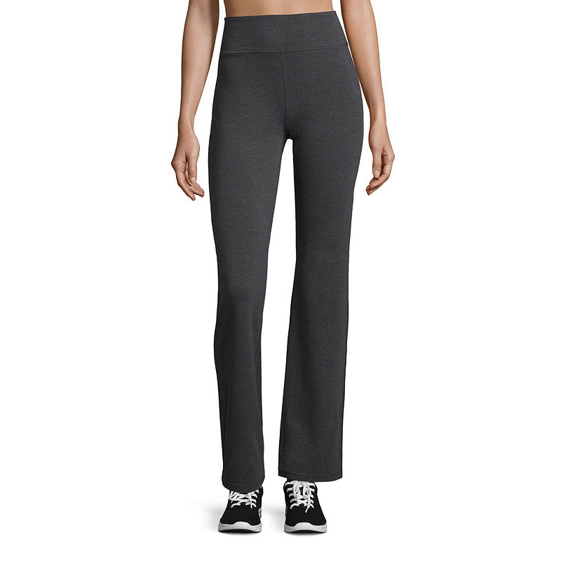 Xersion Studio Yoga Bootcut Pants, Womens, Size Medium, Gray