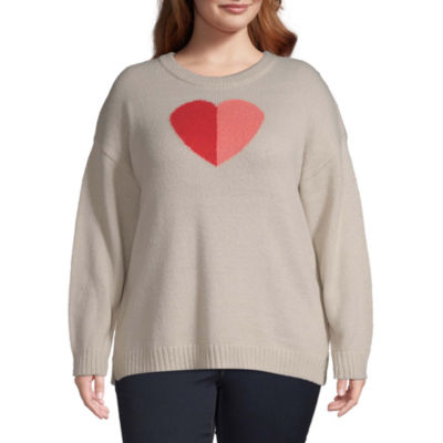 womens crew neck pullover sweater