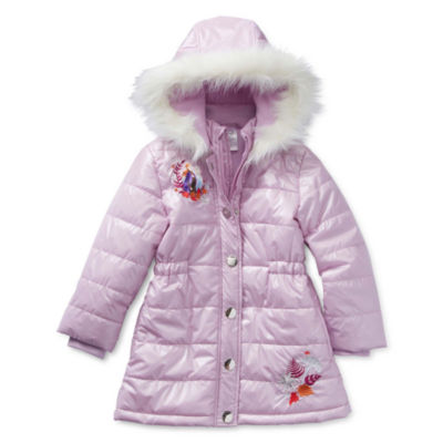girls winter coat with hood