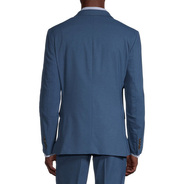 JF J. Ferrar Ultra Mid Blue Dogbone Slim Fit Suit Separates, Color: Mid ...