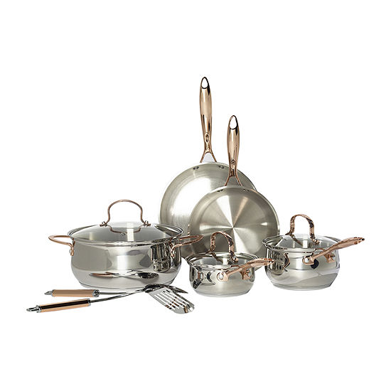 Denmark 10-Pc. Cookware Set 10-pc. Stainless Steel Cookware Set