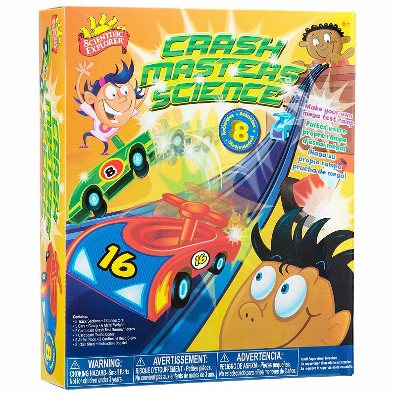 Scientific Explorer Crash Master Science 36-Pc. Discovery Toy