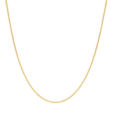 14K Gold 18 Inch Hollow Link Chain Necklace JCPenney