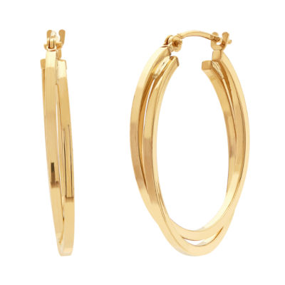 14K Gold Hoop Earrings - JCPenney