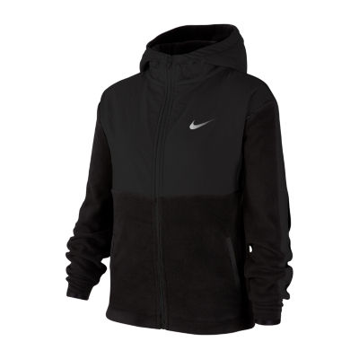 nike girls black hoodie