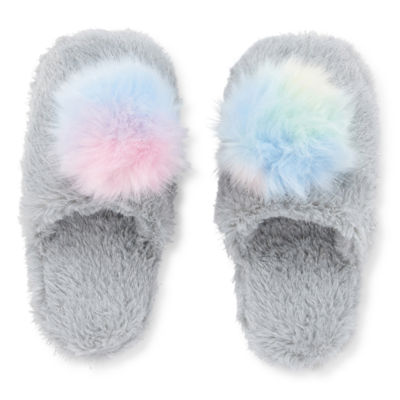 girls slip on slippers