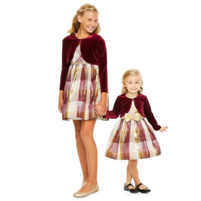 jcpenney burgundy dress