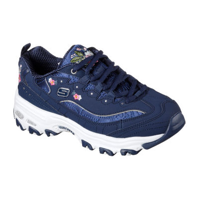skechers with flowers on them
