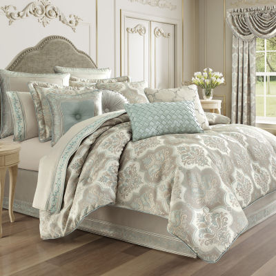 Queen Street Clermont 4 Pc Jacquard Heavyweight Comforter Set