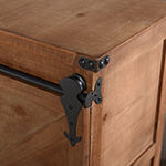 Stylecraft Presley Wooden 3 Drawer and Door Accent Cabinet