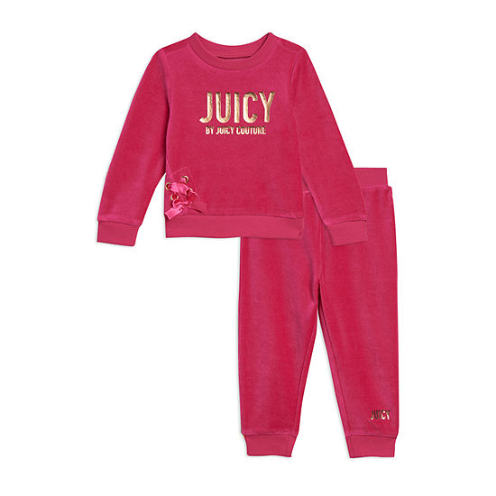 Juicy By Juicy Couture Baby Girls 2-pc. Pant Set
