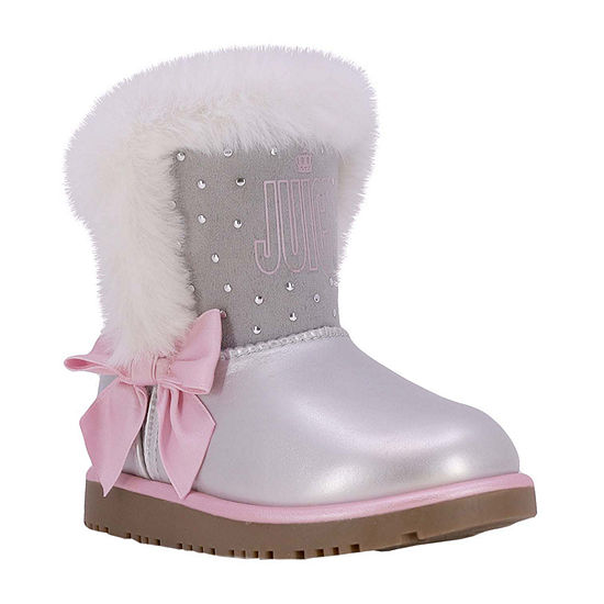 Juicy By Juicy Couture Toddler Girls Lil Perris Winter Boots Flat Heel