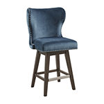 Madison Park Irvine Dining Room Collection Counter Height Swivel Bar Stool