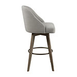 Madison Park Walsh Dining Room Collection Upholstered Swivel Bar Stool