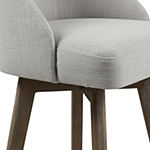 Madison Park Walsh Dining Room Collection Upholstered Swivel Bar Stool