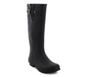 New Western Chief Womens Rain Boots Pull-on, Size 10 Medium, Black