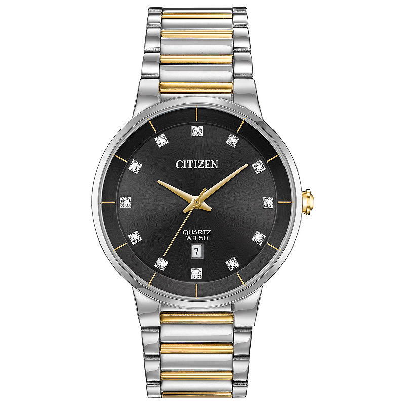 Citizen Mens Two Tone Bracelet Watch-Bi5018-57E