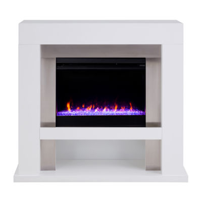 Southern Enterprises Electric Fireplace Fc1028059 Color White