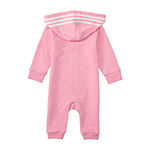 adidas Coverall Baby Girls Long Sleeve Jumpsuit