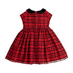 Marmellata Baby Girls 2-pc. Short Sleeve Cap Sleeve A-Line Dress