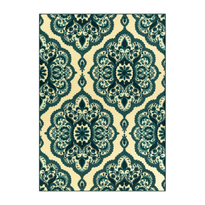 Maples Oversized Floral Rectangular Indoor Rugs JCPenney