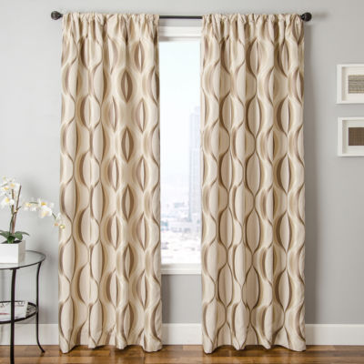 Dover Rod Pocket Curtain Panel Jcpenney