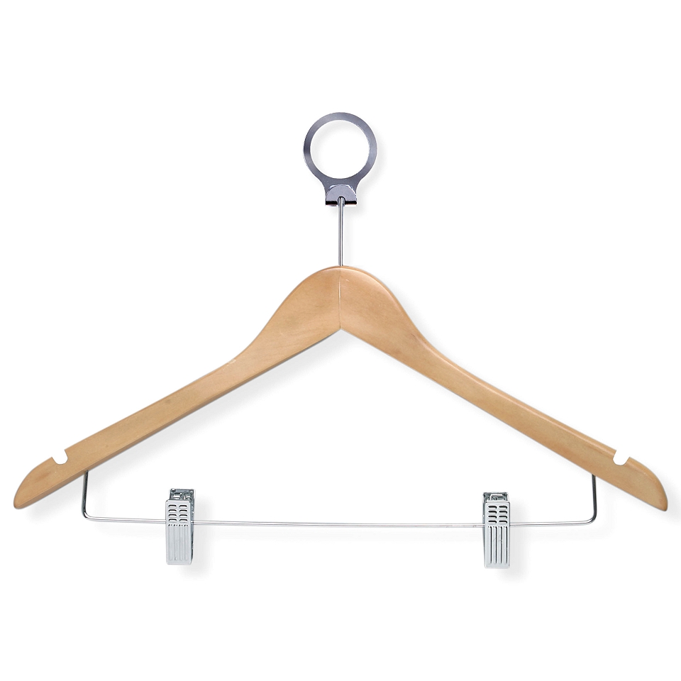 HONEY CAN DO Honey Can Do 24 Pack Hotel Style Suit Hangers + Clips