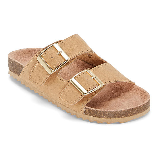 Thereabouts Noyo Little & Big  Girls Footbed Sandals