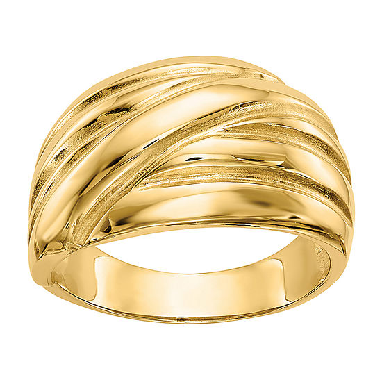 4MM 14K Yellow Gold Band