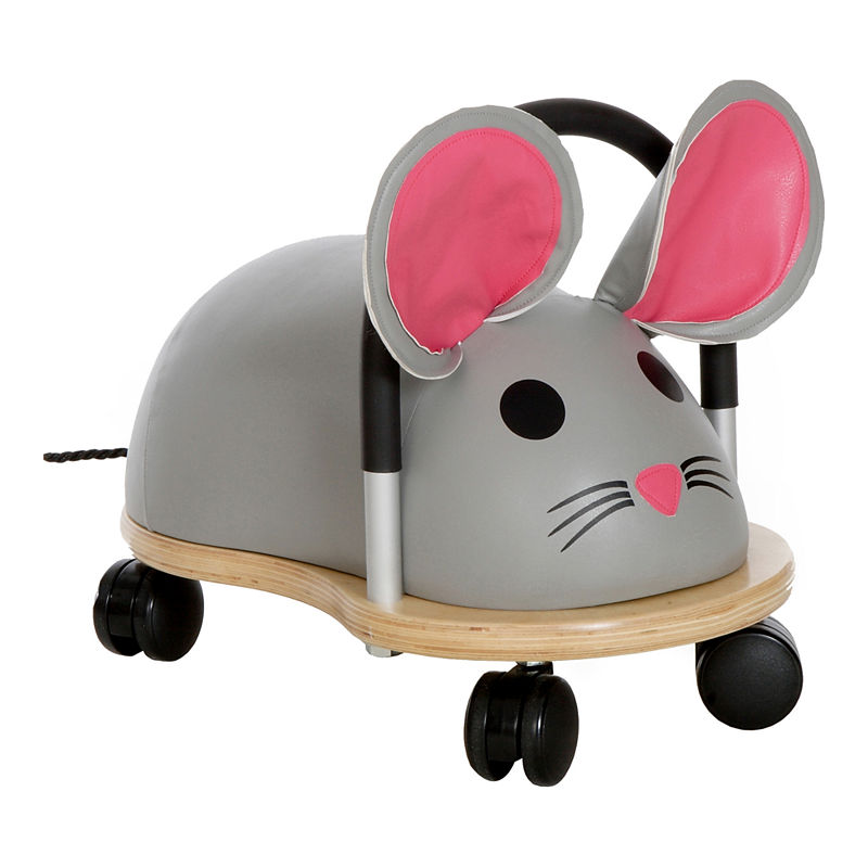 Prince Lionheart Wheely Mouse Ride-On Toy - Large, Gray