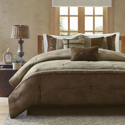 Madison Park Westbrook Colorblock 7 Pc Comforter Set