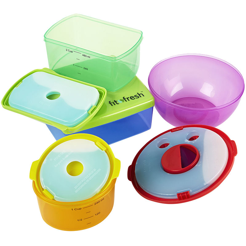 UPC 700522003557 product image for Fit & Fresh 13-pc. Kids Lunch Food Storage Set | upcitemdb.com