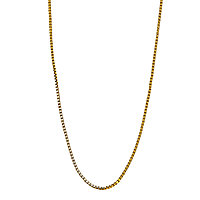 Pure Solid 18K Yellow Gold Necklace/ New Cable Chain Necklace/  2.6-3g 