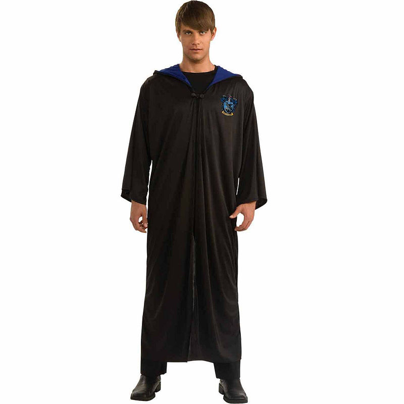 Buyseasons Harry Potter - Ravenclaw Robe Adult Costume - One-Size, Black