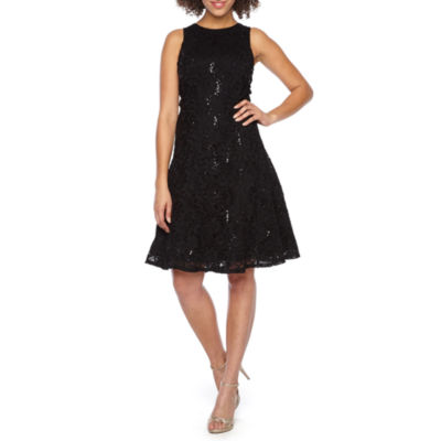 nicole sleeveless sequin dress