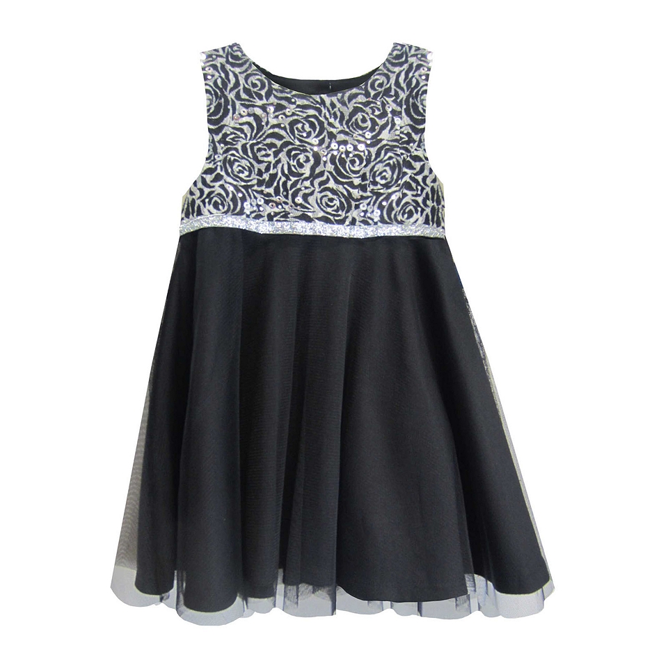 Marmellata Sparkle Lace Dress   Girls 3m 12m, Black, Black, Girls
