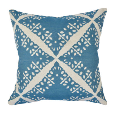 Pastel Blue Toile Jacquard Throw Pillow - JCPenney