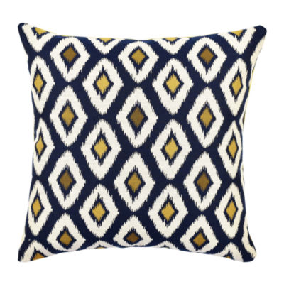 Vesper Lane Blue Ogee Designer Throw Pillow - JCPenney