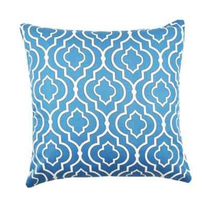 Vesper Lane Bright Blue Moroccan Inspired Throw Pillow - JCPenney