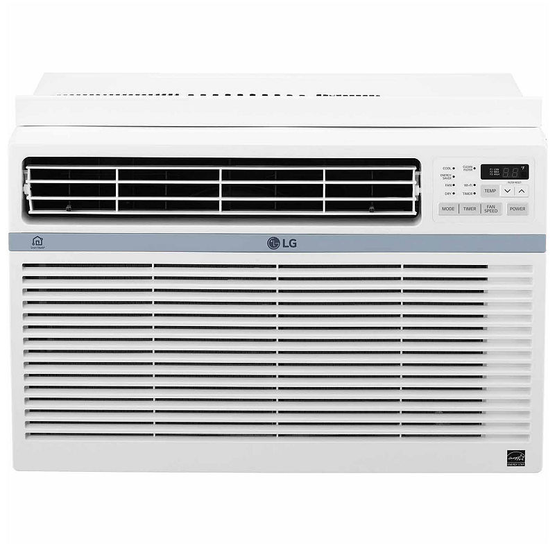 LG - 10,000 BTU Smart Window Air Conditioner - White