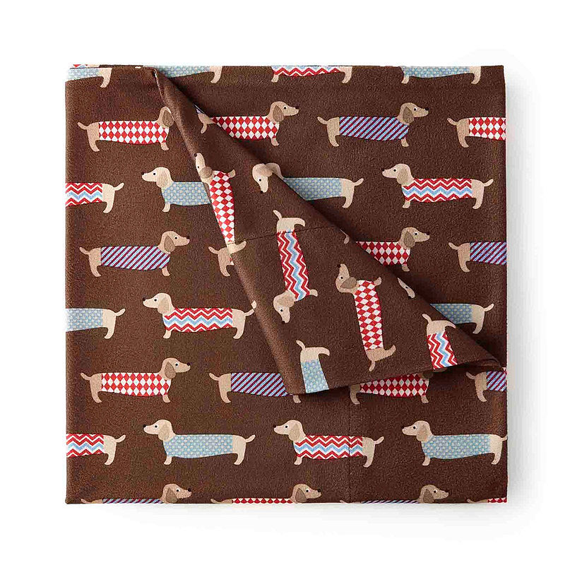 Micro Flannel Print Sheet Set, King