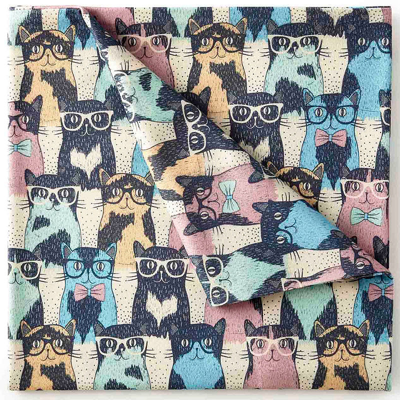 Micro Flannel Print Sheet Set, Cal King