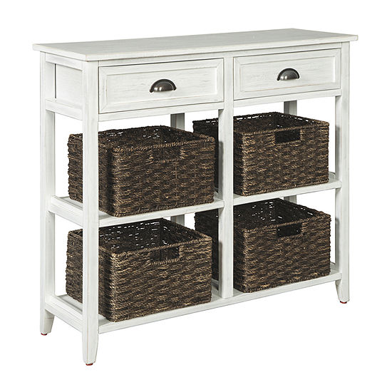 Signature Design by Ashley Osvaldo 2-Drawer Console Table