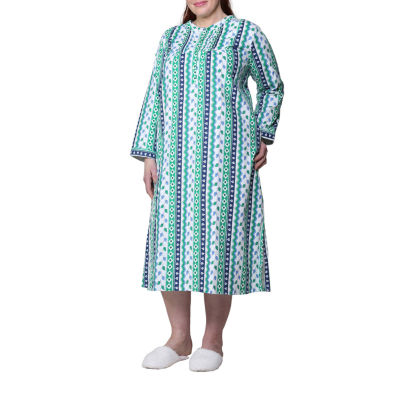 flannel nightgowns plus size